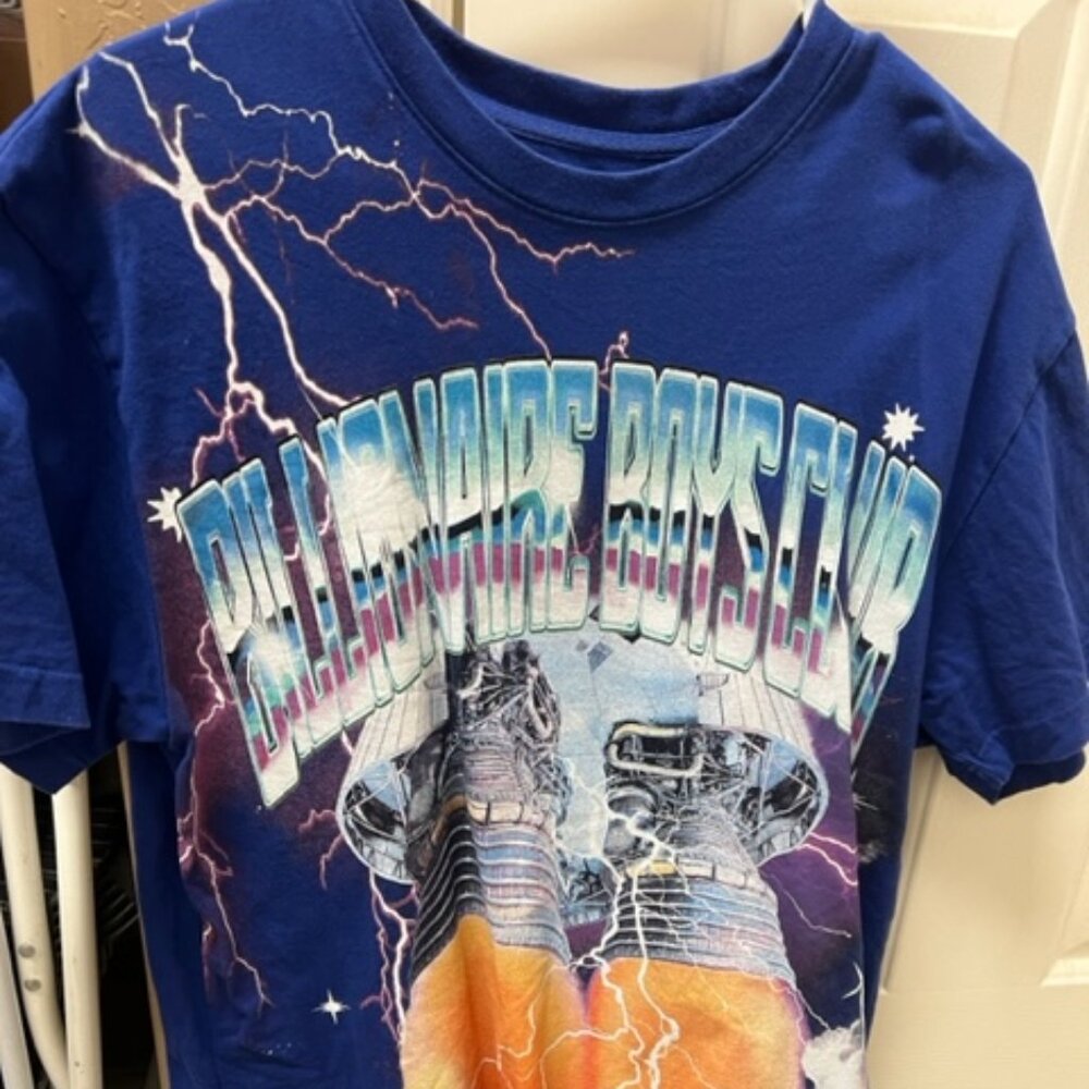 Billionaire Boys Club Oversized Thruster Short Sleeve Shirt Size Medium